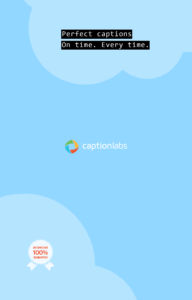 accessible media - Caption Labs